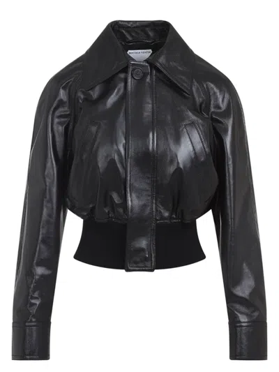 BOTTEGA VENETA WOMEN'S SHORT BOMBER JACKET