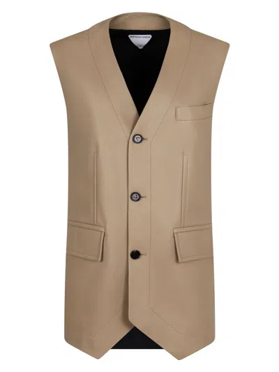 BOTTEGA VENETA WOMEN'S SINGLE-BREASTED VEST