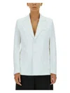 Bottega Veneta Women Single-breasted Jacket In Blue