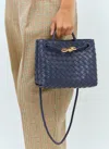Bottega Veneta Small Andiamo In Blue