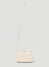 Bottega Veneta Cassette Small Shoulder Bag In Pink