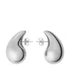 Bottega Veneta Small Drop Earrings In Silver