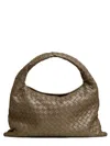 Bottega Veneta Hop Small Leather Shoulder Bag In Brown