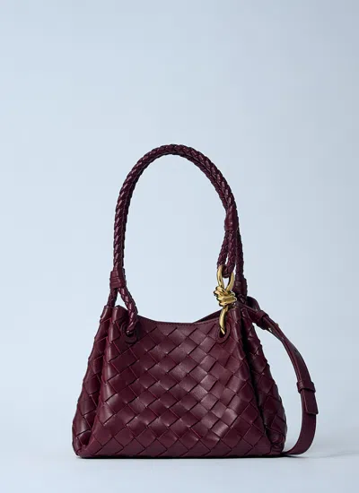 Bottega Veneta Women Small Parachute Shoulder Bag In Multicolor