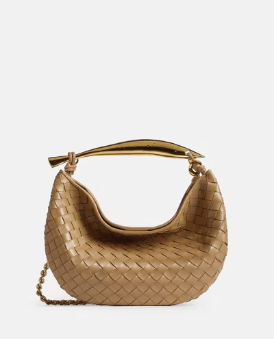 Bottega Veneta Sardine With Chain In Cream