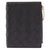Bottega Veneta Women Small Zipped Bi-fold Intrecciato Wallet