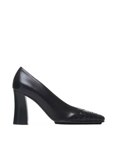 Bottega Veneta Women Step Leather Pumps