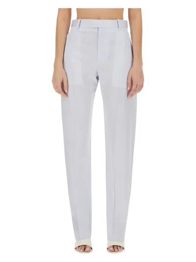 Bottega Veneta Women's Straight Cut Pants | Size 36 | 770908 In Multicolour
