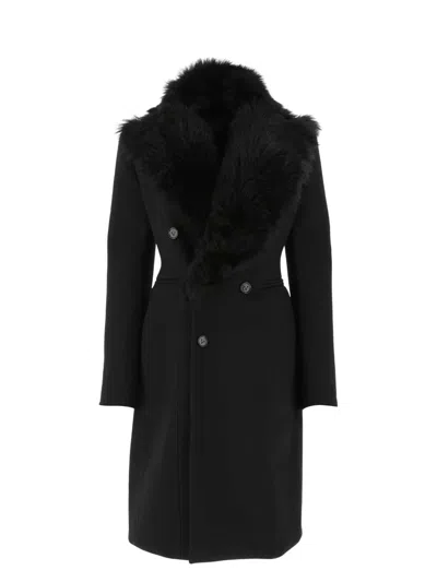 BOTTEGA VENETA WOMEN'S STRETCH ACRYLIC BLEND COAT