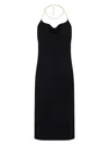 Bottega Veneta Stretch Viscose Dress In Black