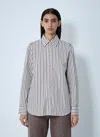 Bottega Veneta Women Stripe Button-down Shirt In Multi