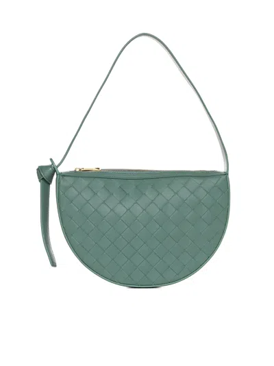 Bottega Veneta Women Sunrise Intrecciato Leather Mini Bag