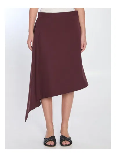 Bottega Veneta Women's Tailored Wool Midi Skirt