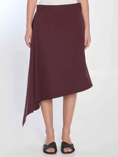 Bottega Veneta Women Tailored Wool Midi Skirt