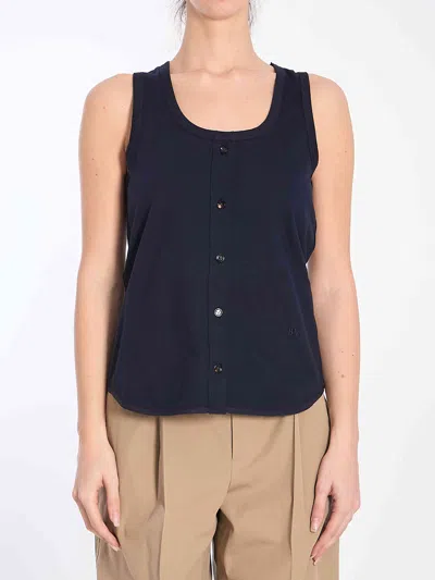Bottega Veneta Women Tank Top With Buttons