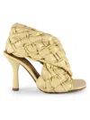 Bottega Veneta Intrecciato Slingback Sandal In Butter