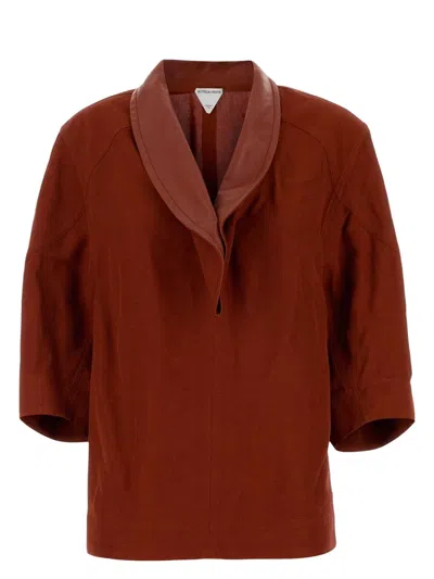 BOTTEGA VENETA WOMEN'S TIZIANO VISCOSE BLEND BLOUSE SHIRT
