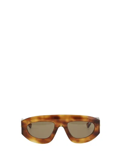 BOTTEGA VENETA BOTTEGA VENETA WOMEN TORTOISESHELL  SUNGLASSES