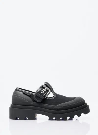 Bottega Veneta Women Track Platforms In Black