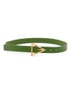 Bottega Veneta Triangle Belt Accessories In Avocado Gold