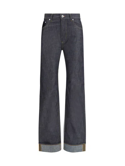 BOTTEGA VENETA BOTTEGA VENETA WOMEN TURN-UP JEANS