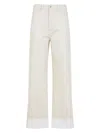 Bottega Veneta Women's Turned Up Jeans