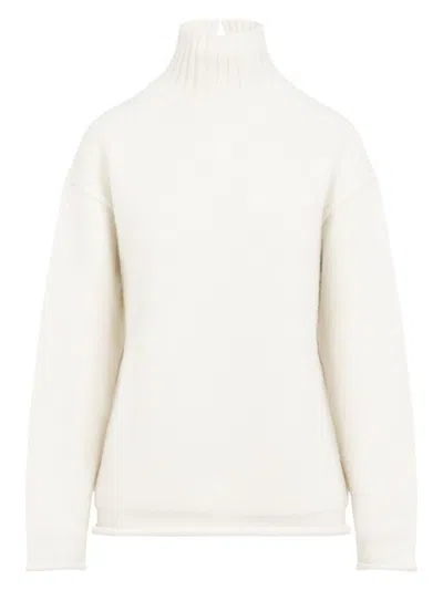 Bottega Veneta Women's Turtleneck Jumper Sweater In Nude & Neutrals