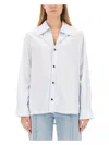 Bottega Veneta Shirt In Baby Blue