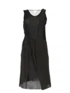 Bottega Veneta Two-tone Cotton Blend Dress