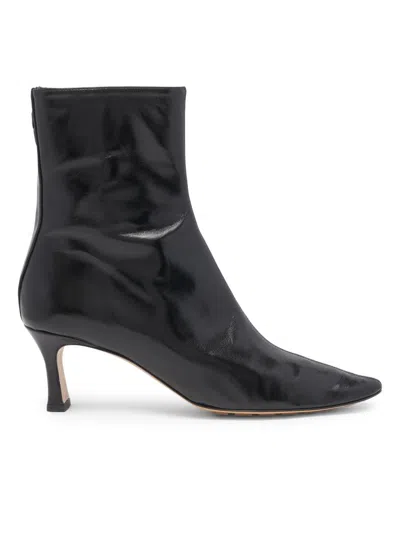 BOTTEGA VENETA WOMEN'S VELA 60MM LEATHER ANKLE BOOTS