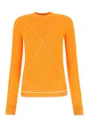 Bottega Veneta Orange Viscose Blend Sweater