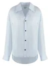Bottega Veneta Shirt In Light Blue