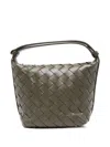 Bottega Veneta Women Wallace Baby Leather Handbag In Multi