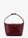 Bottega Veneta Women Wallace Leather Shoulder Bag With Intrecciato Motif In Multi