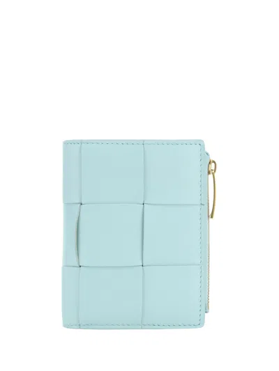 Bottega Veneta Women Wallet In Blue