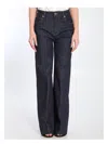 Bottega Veneta Palazzo Jeans In Denim