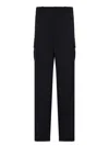 Bottega Veneta Fine Cargo Trousers In Black