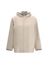 Bottega Veneta Women Wool Jacket In Neutral