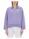 Bottega Veneta Bv Embroidered Knit Polo Shirt In Multicolour