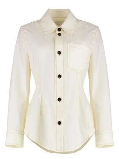 Bottega Veneta Women's Wool Shirt