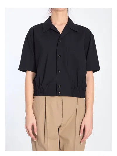 BOTTEGA VENETA WOMEN'S WOOL SHIRT