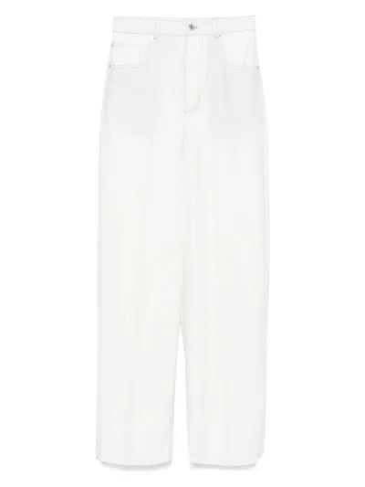 Bottega Veneta Women's Wool Wide-leg Trousers