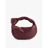 Bottega Veneta Womens Barolo-gold Jodie Mini Leather Top-handle Bag In Barolo-gold