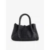 Bottega Veneta Womens Black/fondant-m Br Small Pinacoteca Leather Shoulder Bag