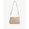 Bottega Veneta Womens Concerto Mini Loop Leather Cross-body Bag Ecru-gold In Ecru-gold