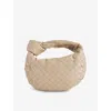 Bottega Veneta Womens Jodie Mini Leather Top-handle Bag Ecru-gold In Ecru-gold