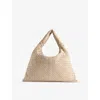 Bottega Veneta Womens  Hop Large Suede Shoulder Bag