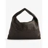 Bottega Veneta Womens Fondant Intrecciato-weave Medium Leather Hobo Bag In Fondant