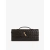 Bottega Veneta "let's Go" Clutch In Fondant-m Brass