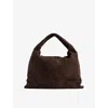 Bottega Veneta Womens Fondant Intrecciato-weave Medium Leather Hobo Bag In Fondant-m Brass